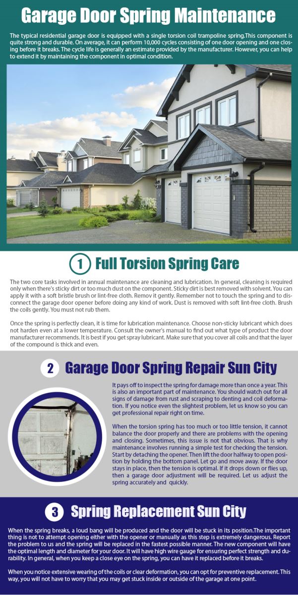 Garage Door Repair Sun City Infographic